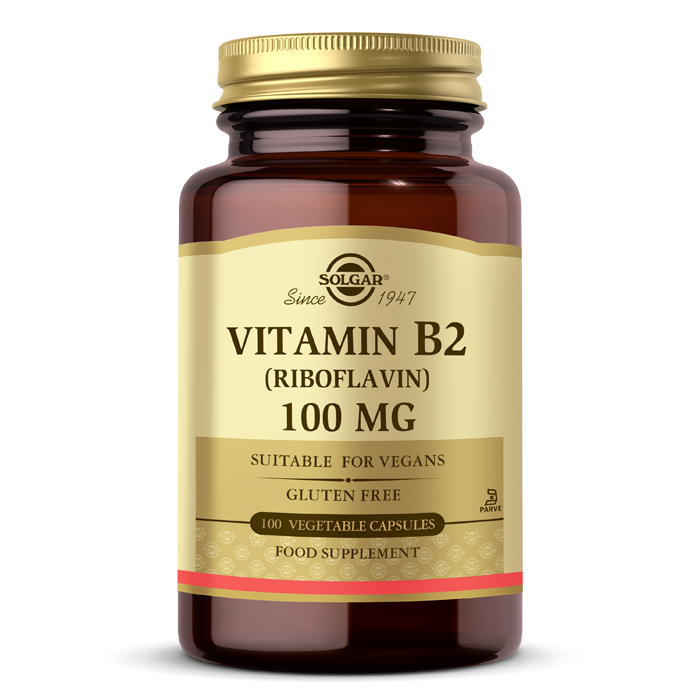 Vitamin B2 (Riboflavin) 100 mg