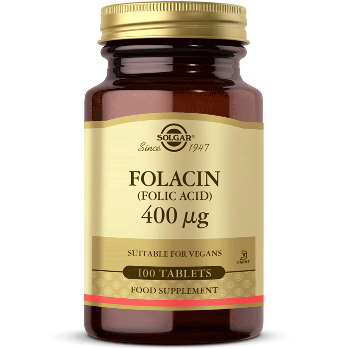 Folic Acid (Folacin) 400 mcg